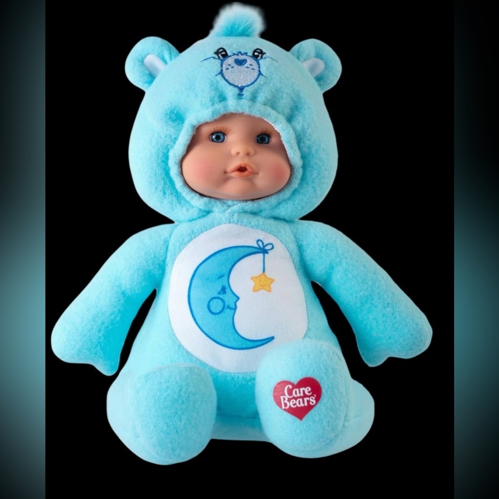Nenuco Bedtime Blue Care Bear 14" Baby Doll with Soft Body for Ages 2+ - Picture 2 of 6